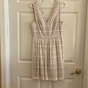 Beautiful dress lace overlay